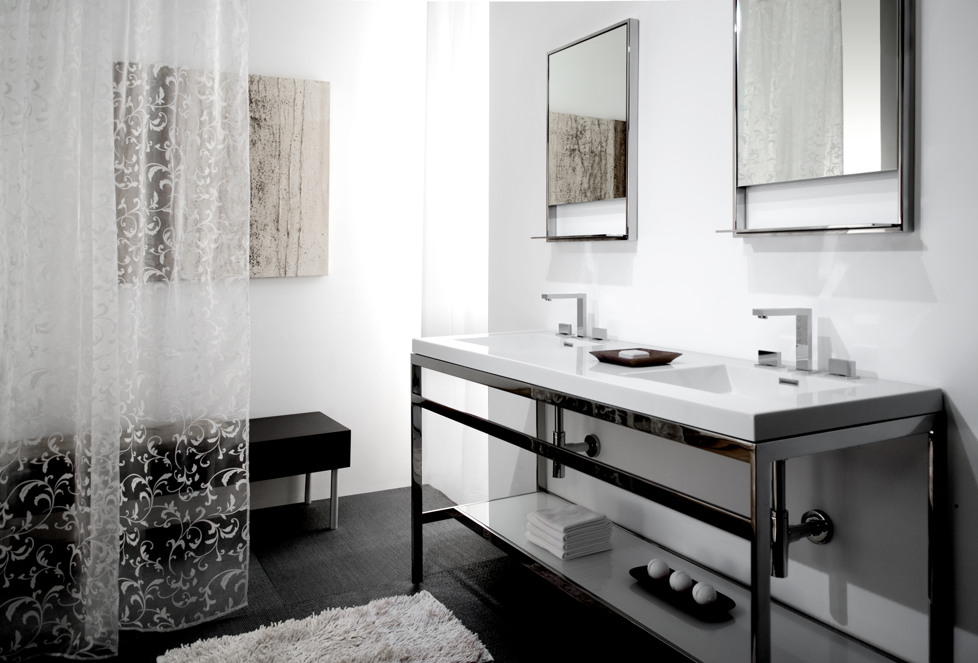 vanity mirror, bathroom mirror