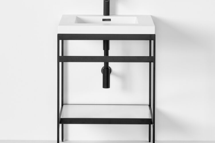 OTL-161_1 Single sink console final design steel frame
